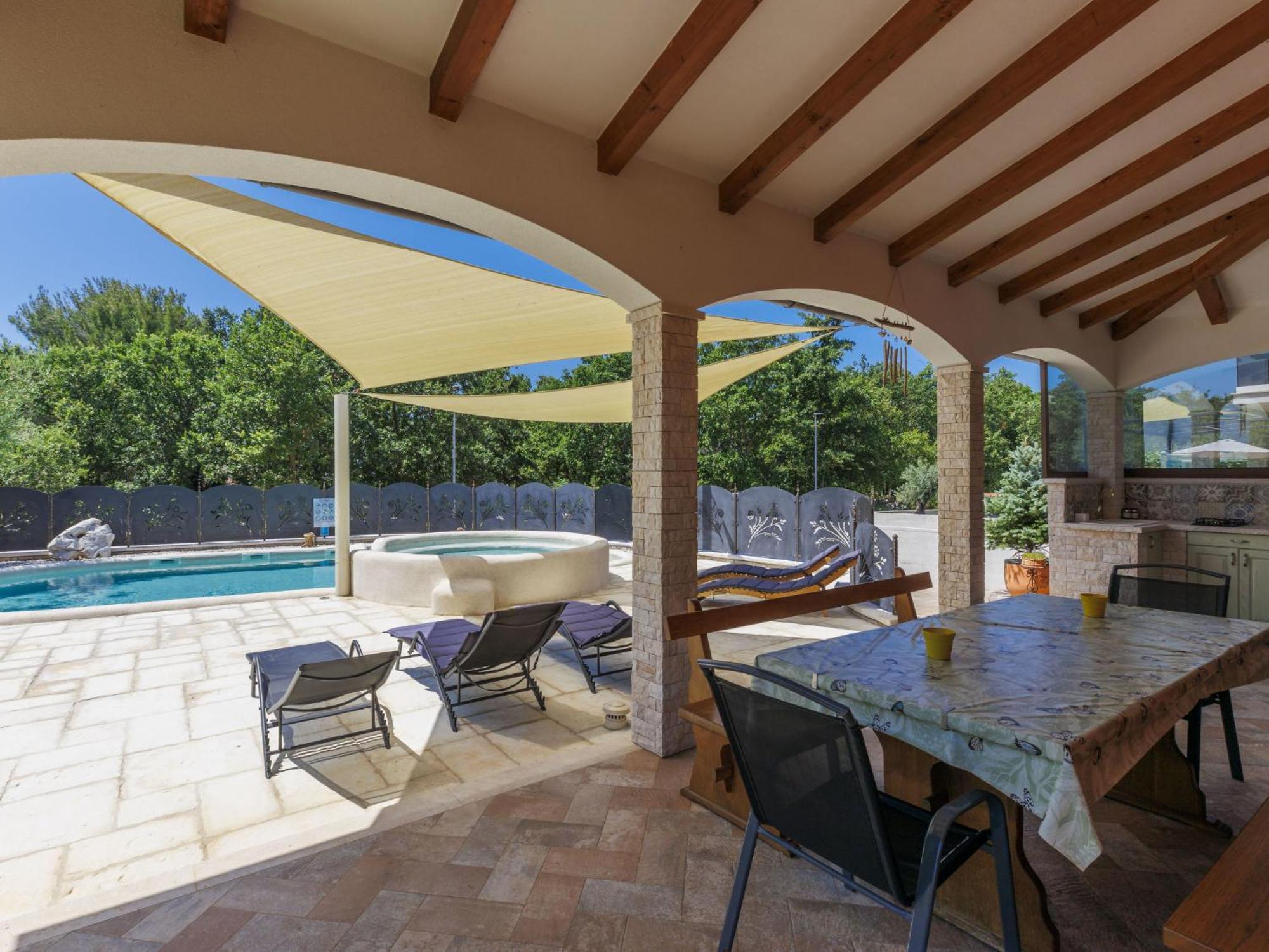 Holiday Home Villa Amaii By Interhome Karigador Exteriör bild